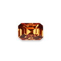 1.55ct Natural Ceylon Fanta Garnet Radiant Cut Intense Orange - Loose Gemstone