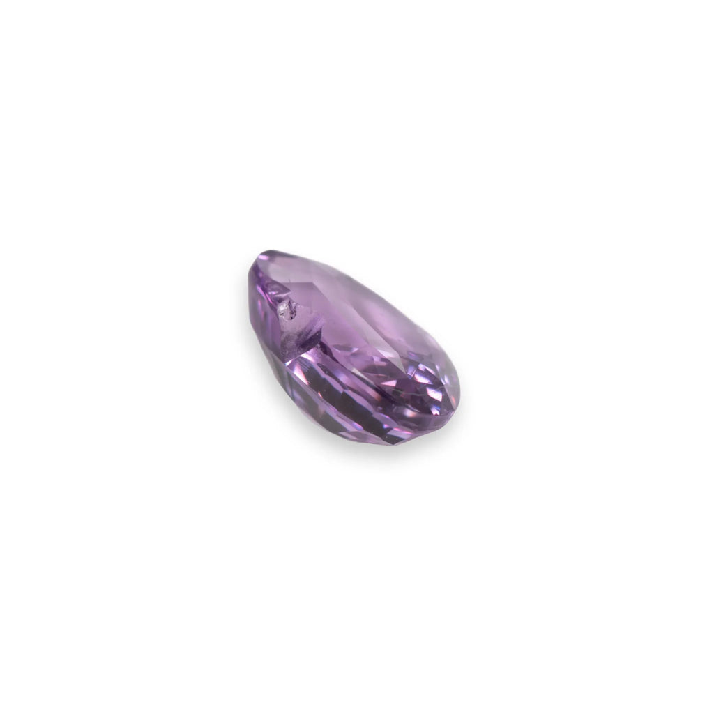 1.00ct Natural Purple Sapphire - Heart Cut - Unheated & Certified - Loose Gemstones - My Precious Gems