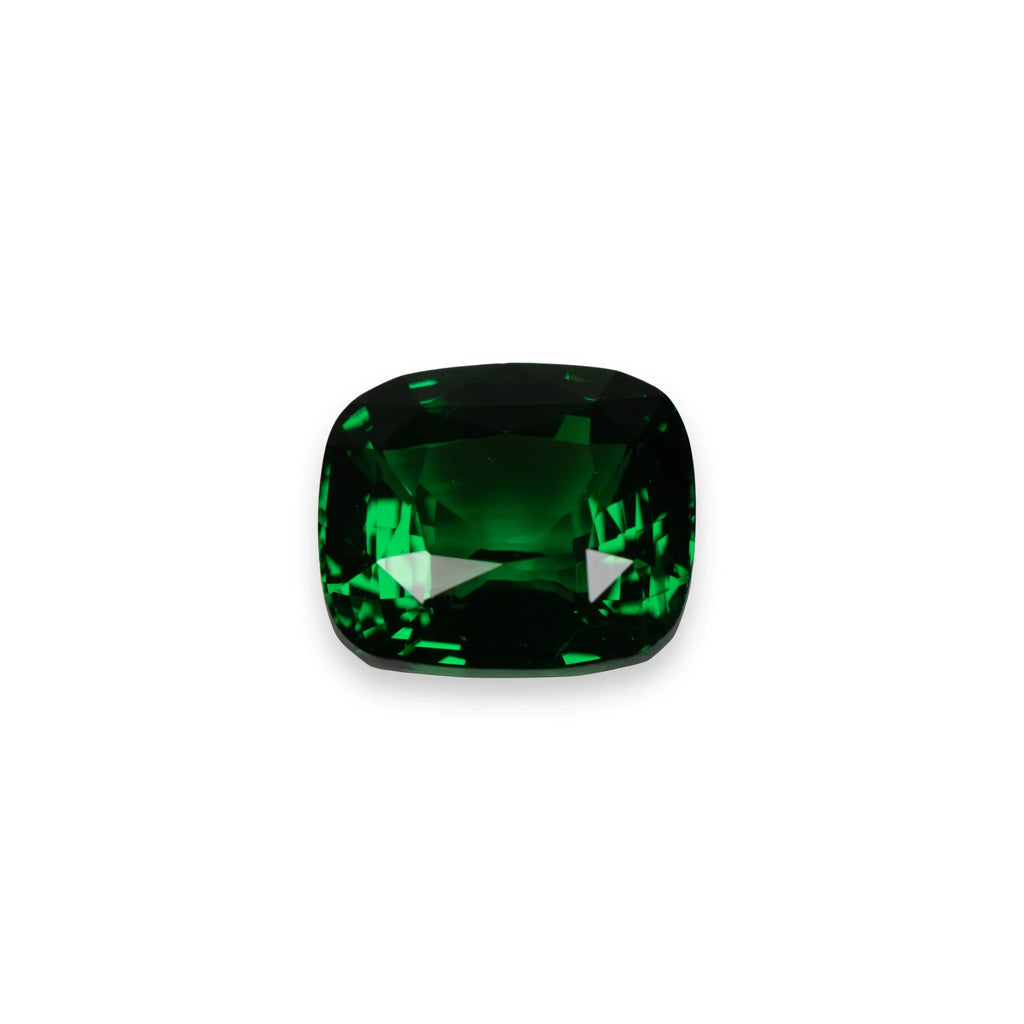 3.01ct Natural Ceylon Green Tsavorite Garnet - Cushion Cut - Certified - Loose Gemstones - My Precious Gems