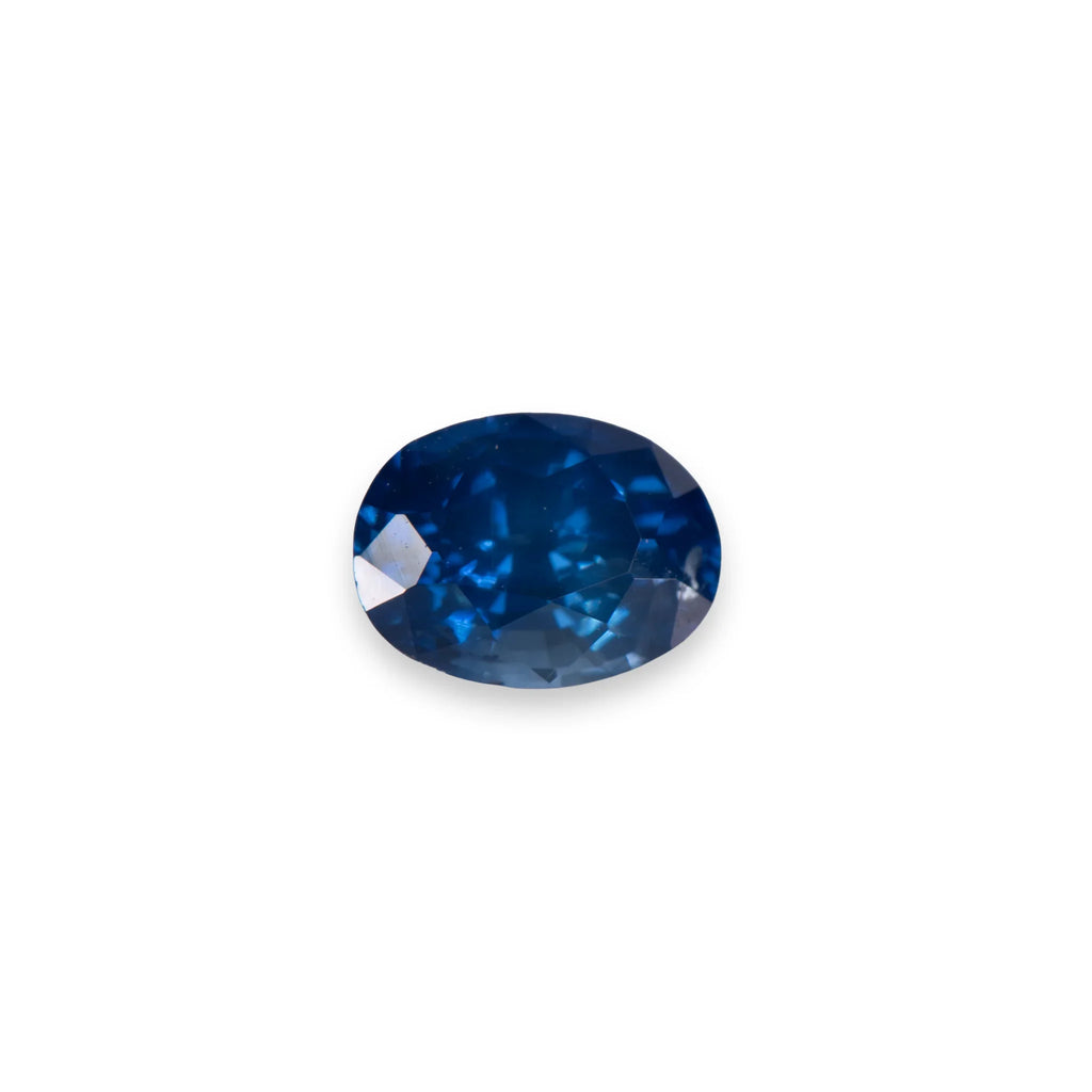 0.79ct Natural Ceylon Blue Sapphire - Oval Cut - Certified - Loose Gemstones - My Precious Gems