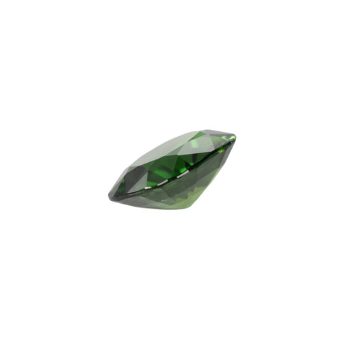 1.02ct Natural Ceylon Green Tourmaline Rectangle Cushion Cut - Back View