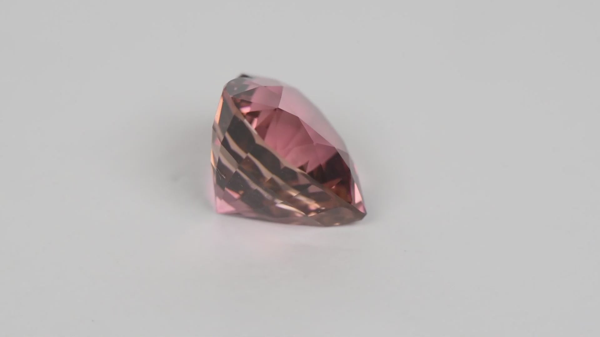 5.28ct Natural Ceylon Pink Tourmaline - Heart Cut - Certified