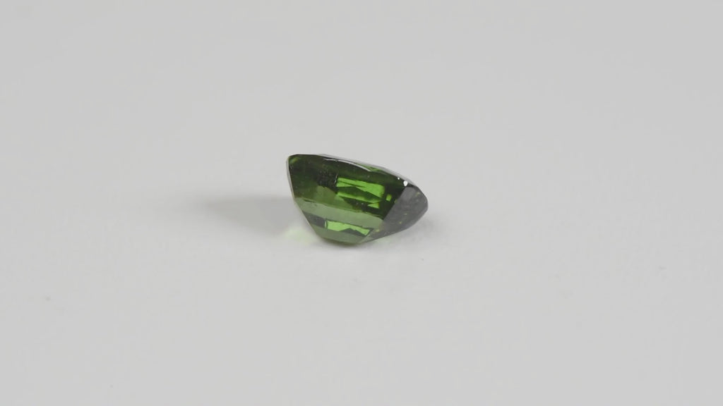 1.84ct Natural Ceylon Green Zircon - Cushion Cut - Certified